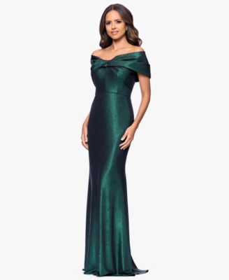 Women's Long Off-The-Shoulder Gown