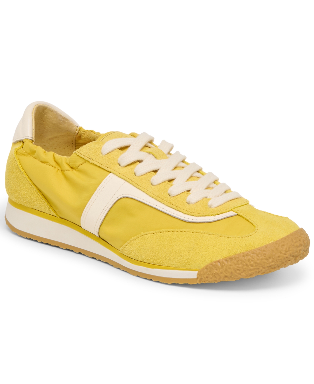 Dolce Vita Sariya Sneakers Yellow Nylon In Yellow