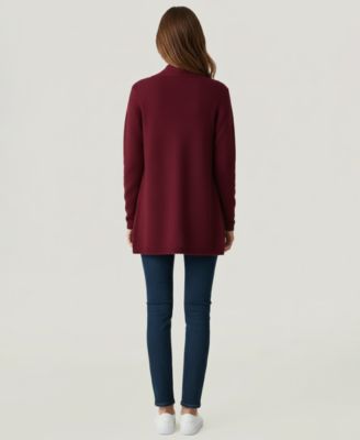 Soft by Women's Long Sleeve Cashmere Scarf Sweater