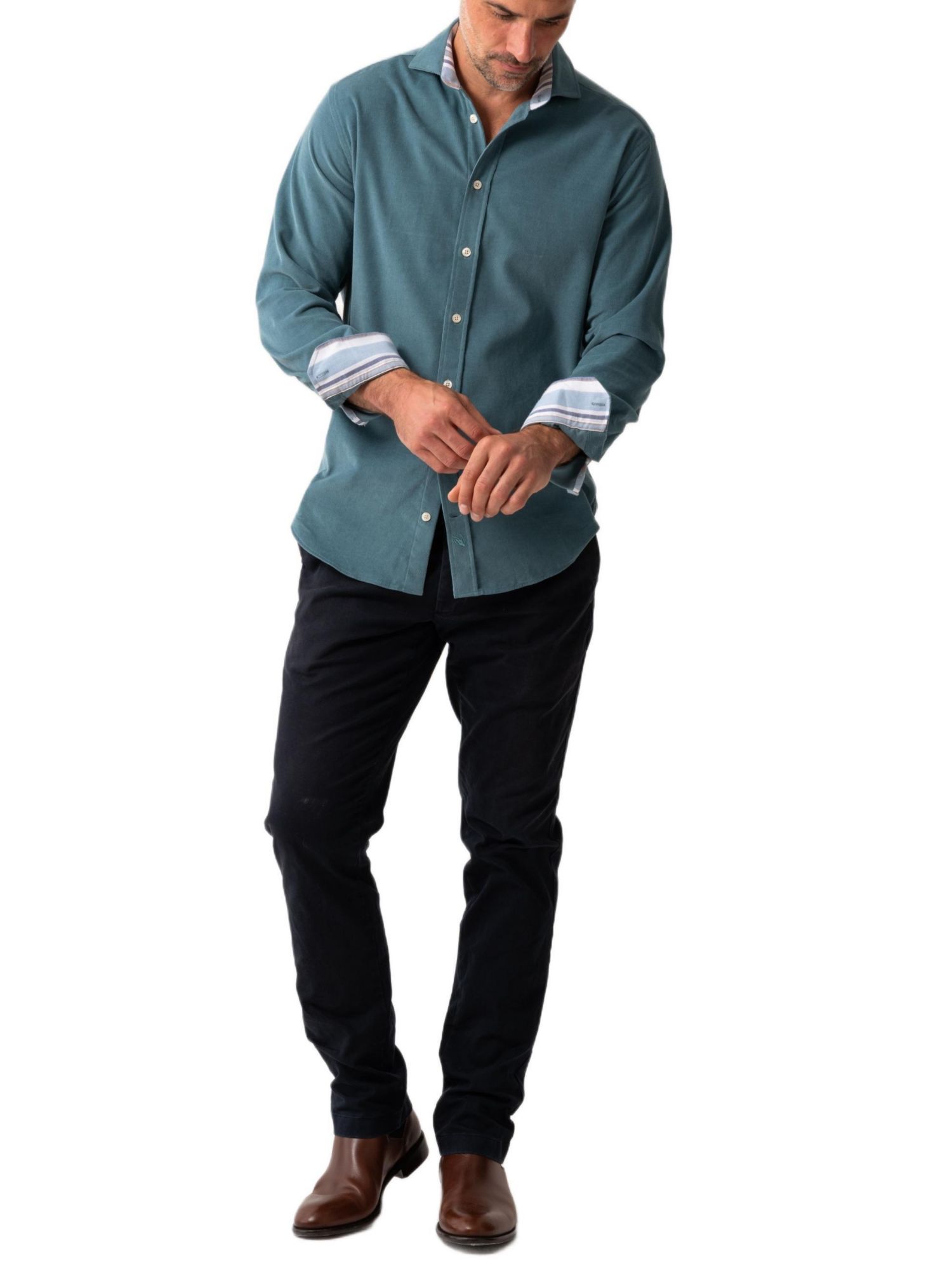 Men's Corduroy Long Sleeve Shirt