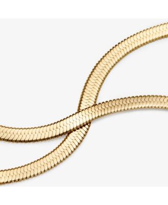 Herringbone Chain Necklace - Ina