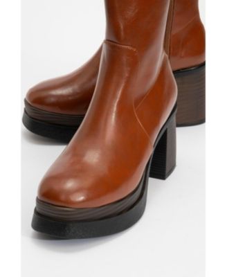 Beck Platform Block Heel Boot (Women)