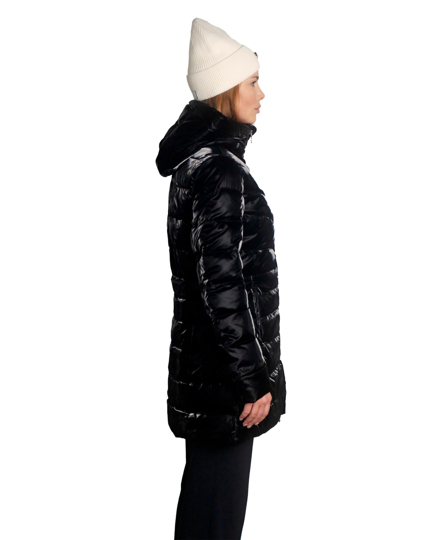 Women's Long Robin Medium Weight Coat. EXTRA LONG SLEEVES