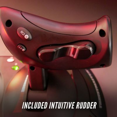 T. Flight Hotas X Joystick and Throttle for PC and PlayStation 3, Black