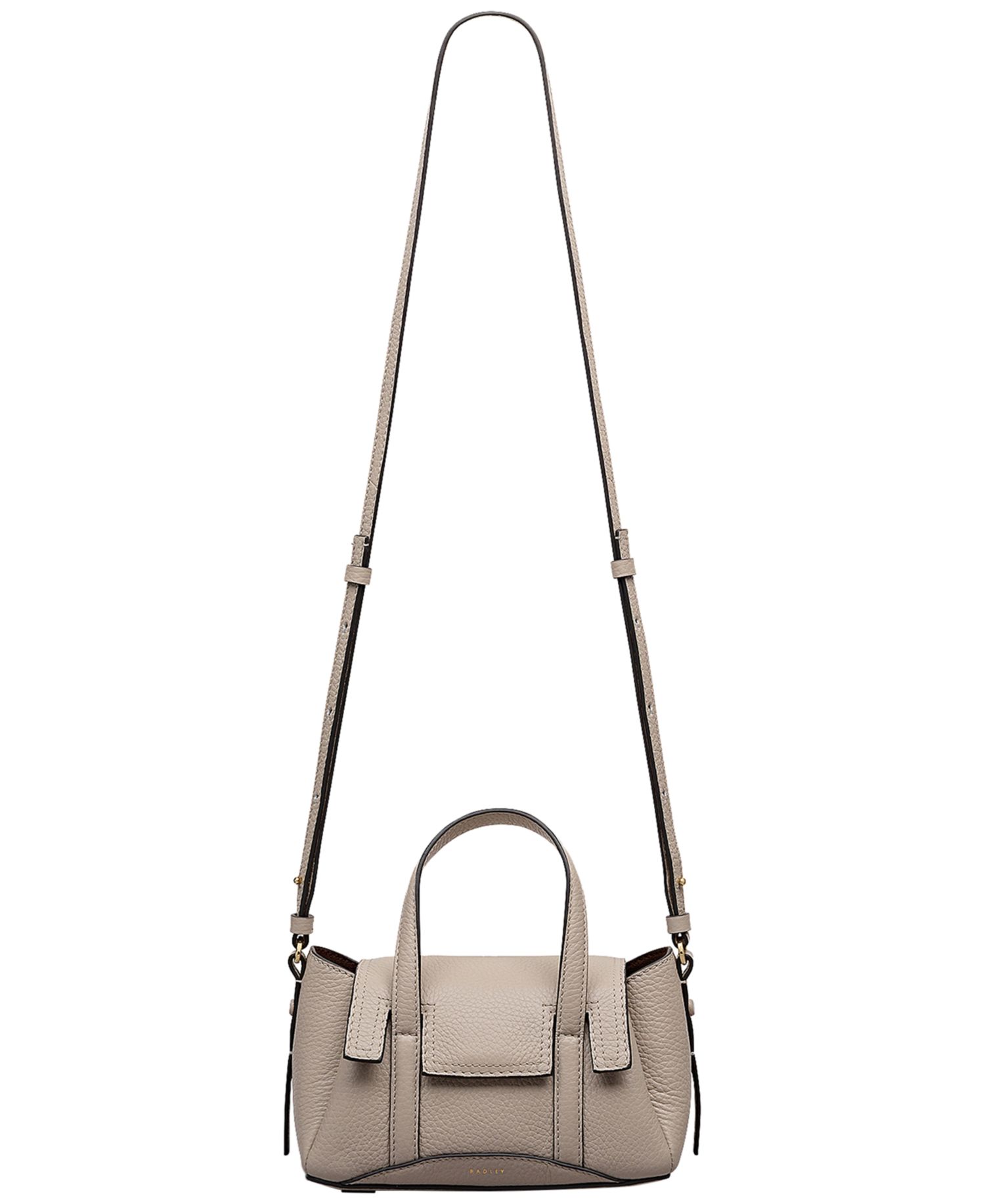 The Chancery Small Leather Flapover Crossbody Satchel Bag