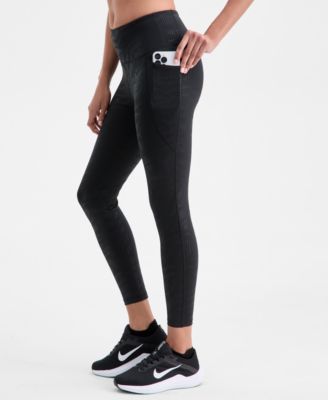 Women's Zebra-Print Compression Leggings, Macy's Exclusive