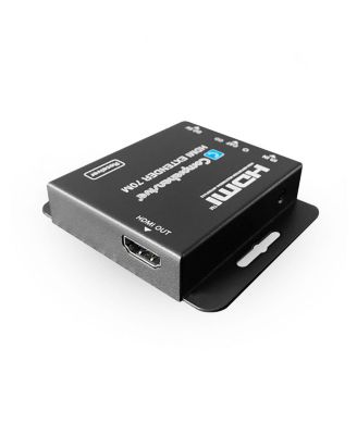 HDMI Extender Up To 150' Over Single Cat5/6, Signal Rates Up to 4.95Gbps, Auto-Adjustment for Equalization