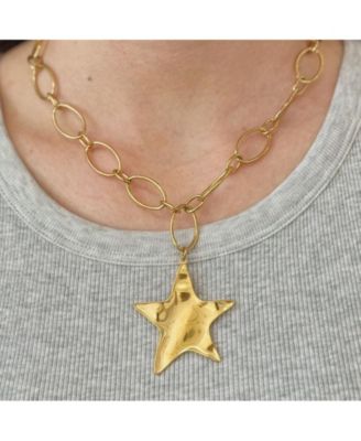 Chunky Star Pendant Necklace