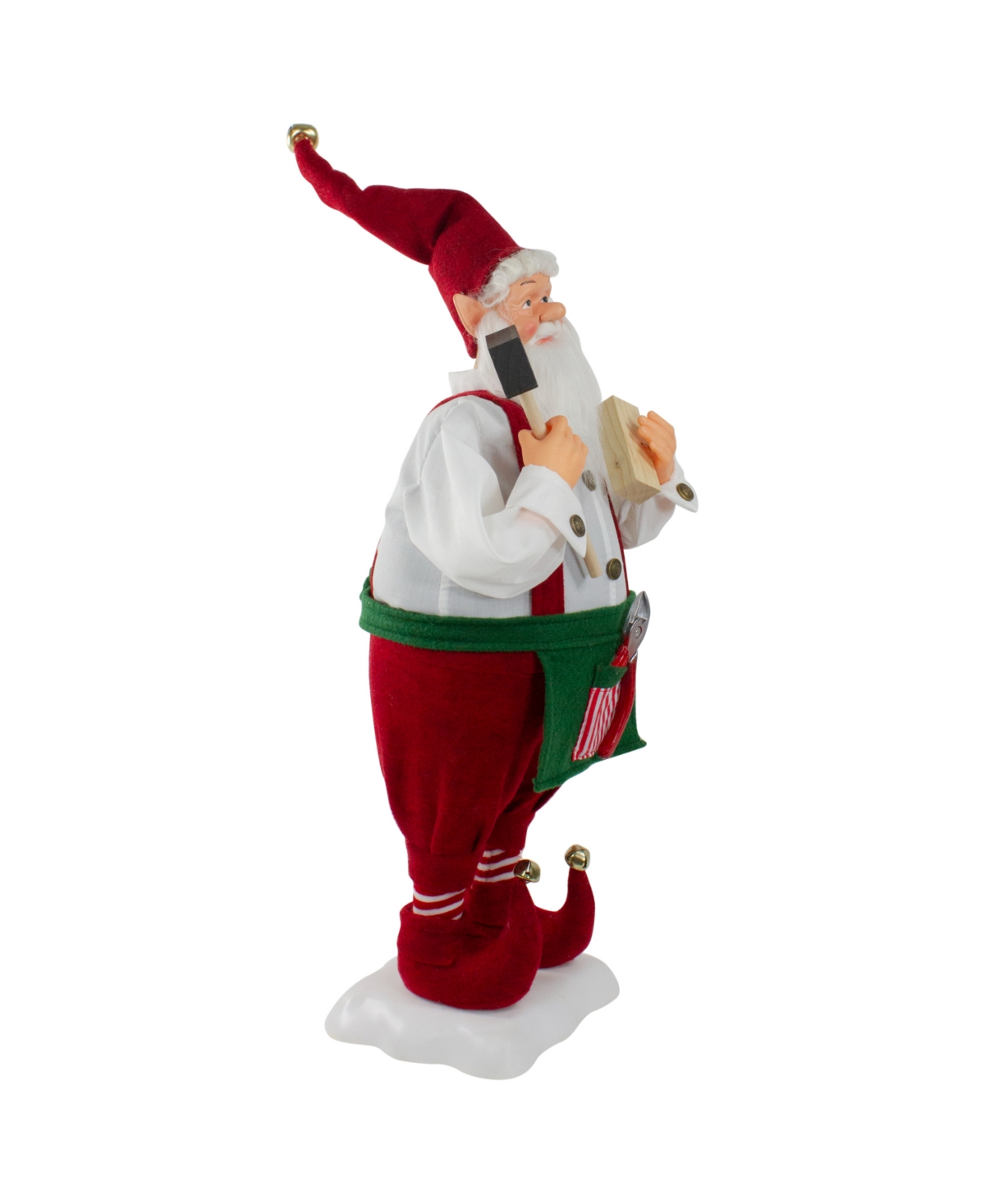 Northlight 24" Santa's Workshop Elf Animated Standing Christmas Figure
