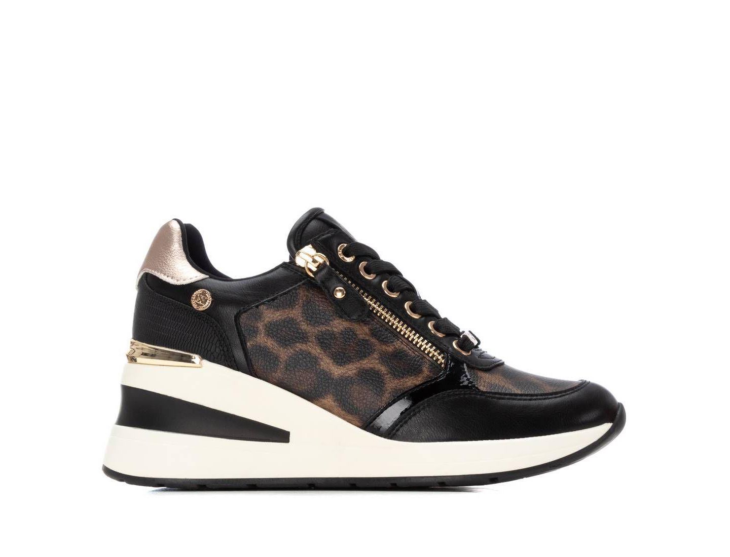 Женские кроссовки XTI Sneakers, цвет: Леопардовый — фото 1