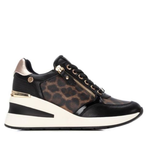 Женские кроссовки XTI Sneakers, цвет: Леопардовый