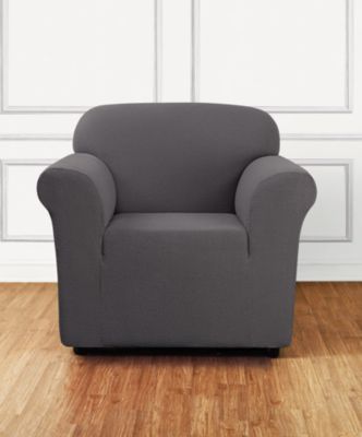Sure Fit - Stretch Delicate Leaf One Piece Chair Slipcover