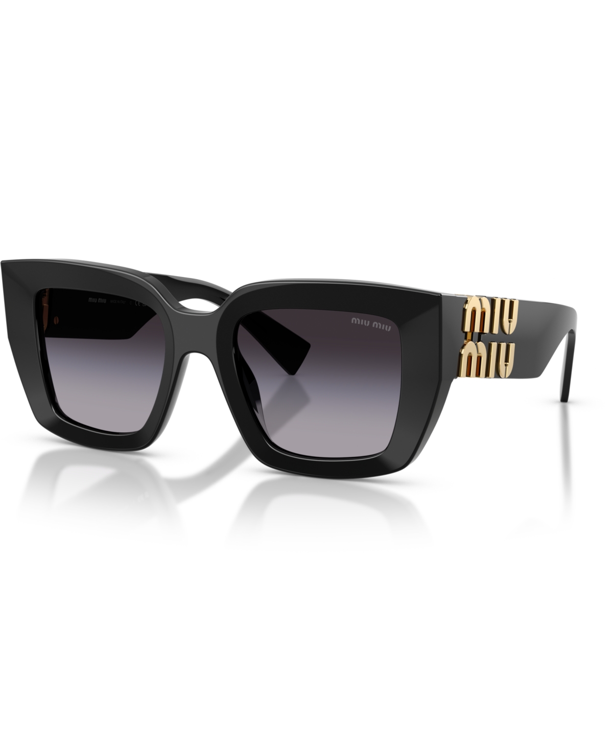 Miu Miu Woman Sunglasses Mu B05sf In Black