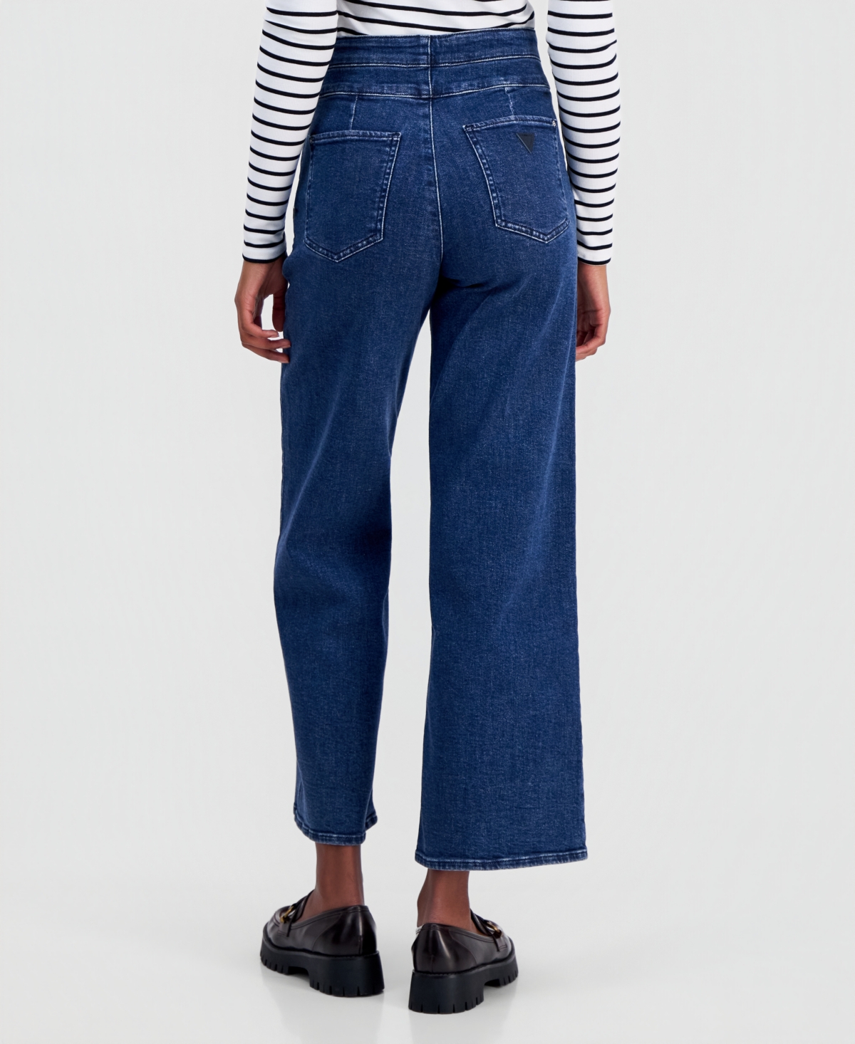 Guess Women's Alina Wide-Leg Sailor Jeans