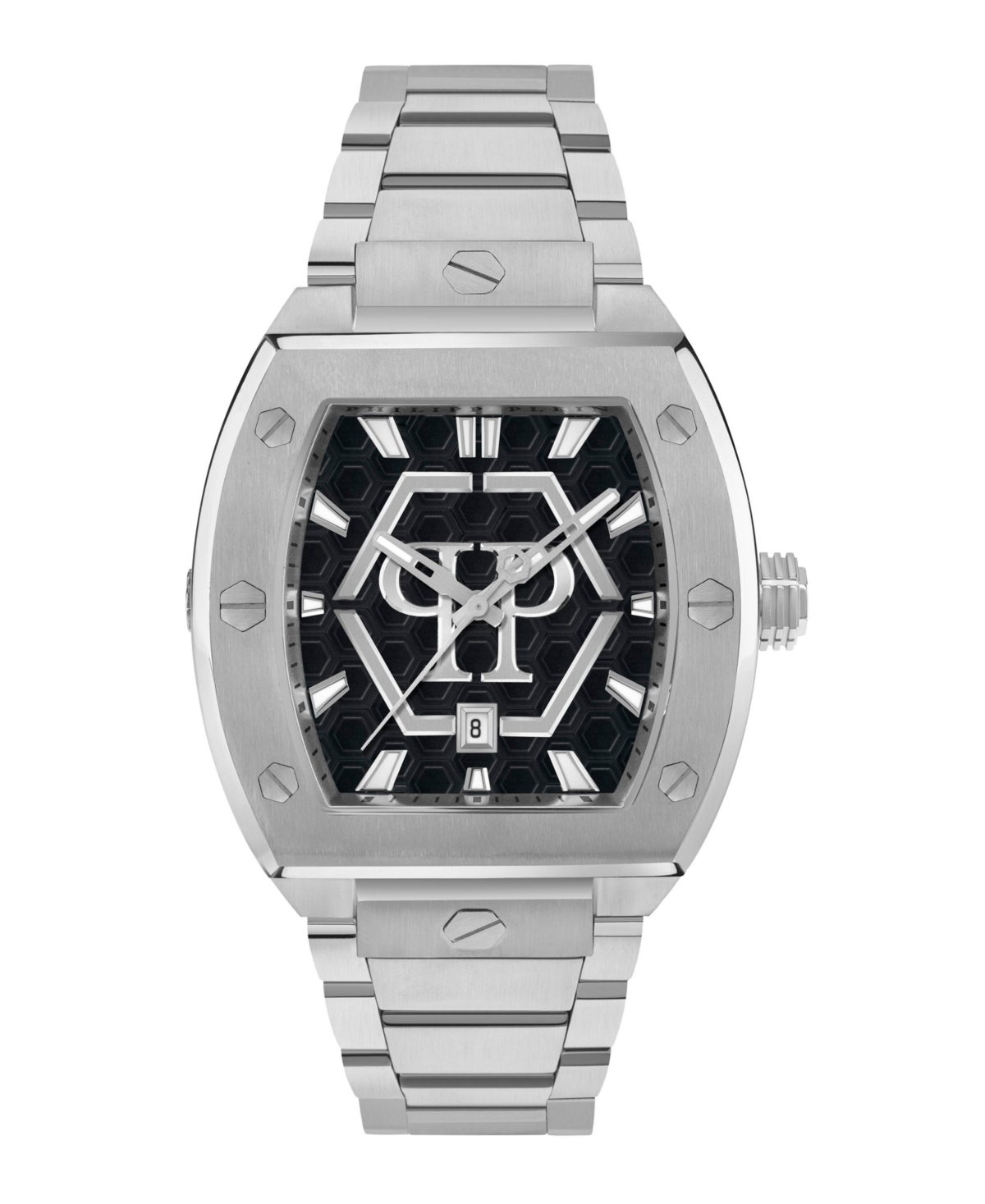 Philipp Plein Men's Silver Stainless Steel Watch