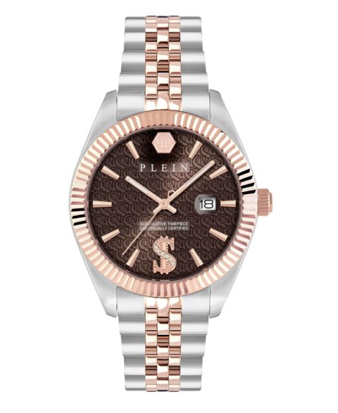 Мужские часы Philipp Plein Two Tone Stainless Steel, 41mm
