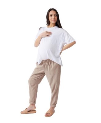 Women's Maternity Drapey Ankle Pant