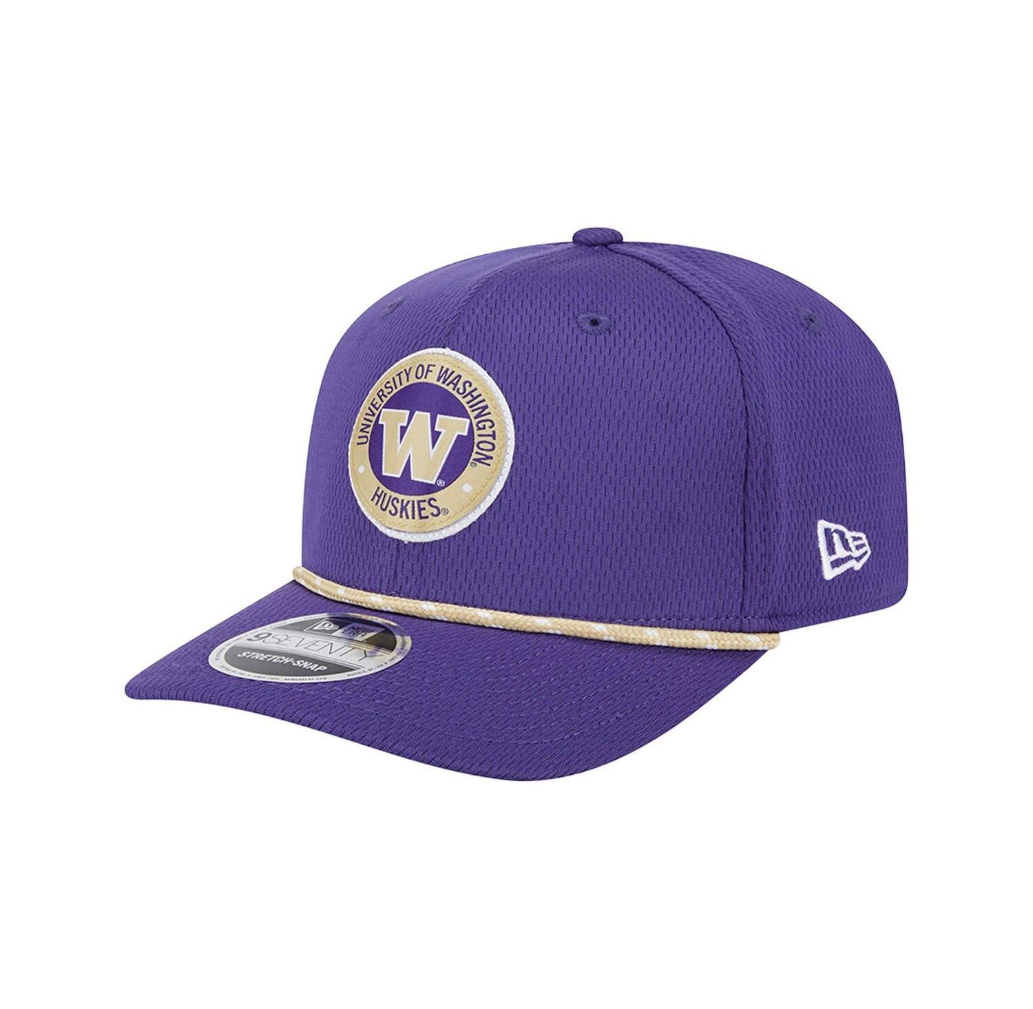 Men's Purple Washington Huskies COOLERA 9SEVENTY Rope Stretch-Snap Hat
