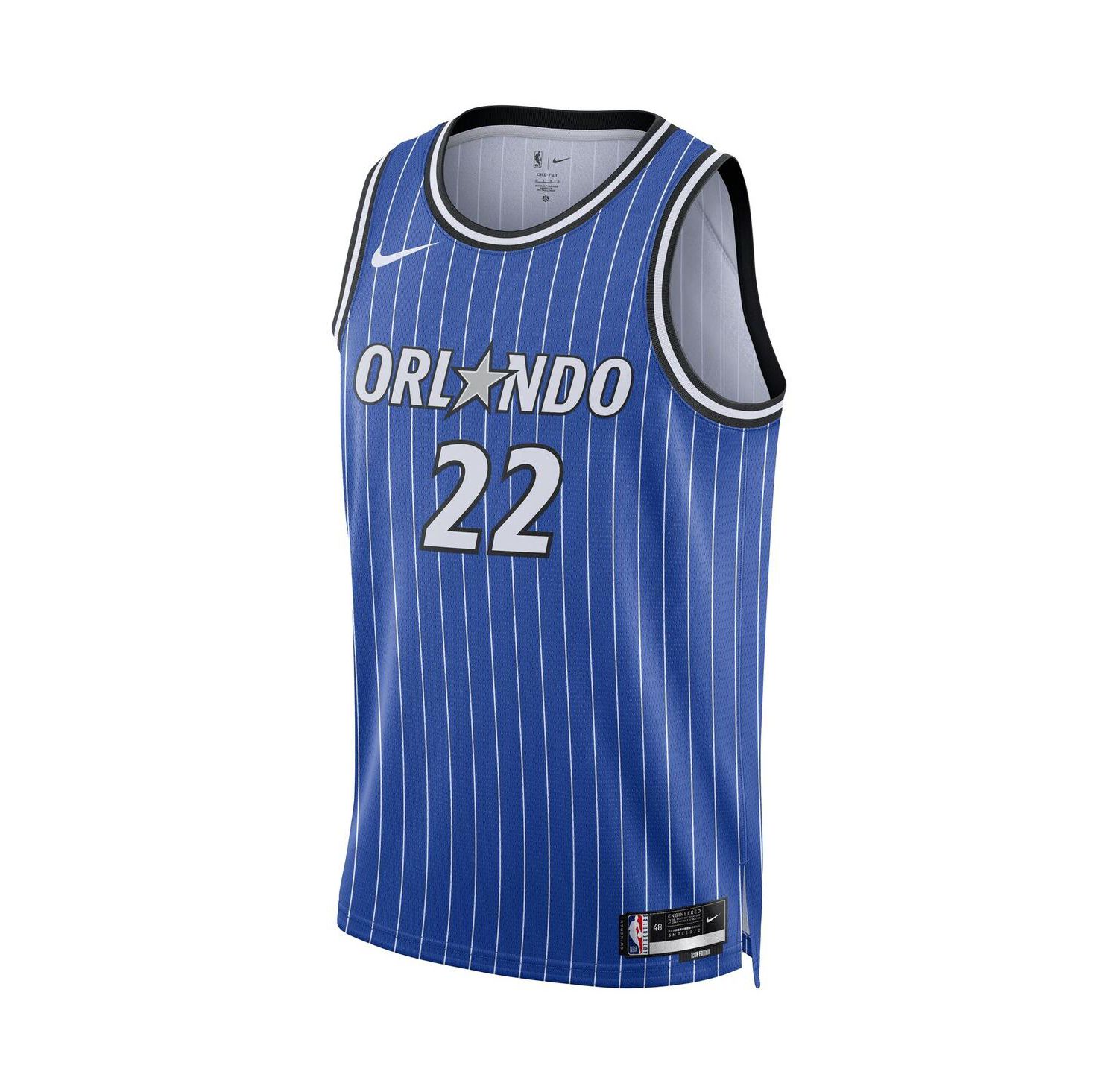 Men's and Women's Franz Wagner Blue Orlando Magic Swingman Player Icon Edition Jersey