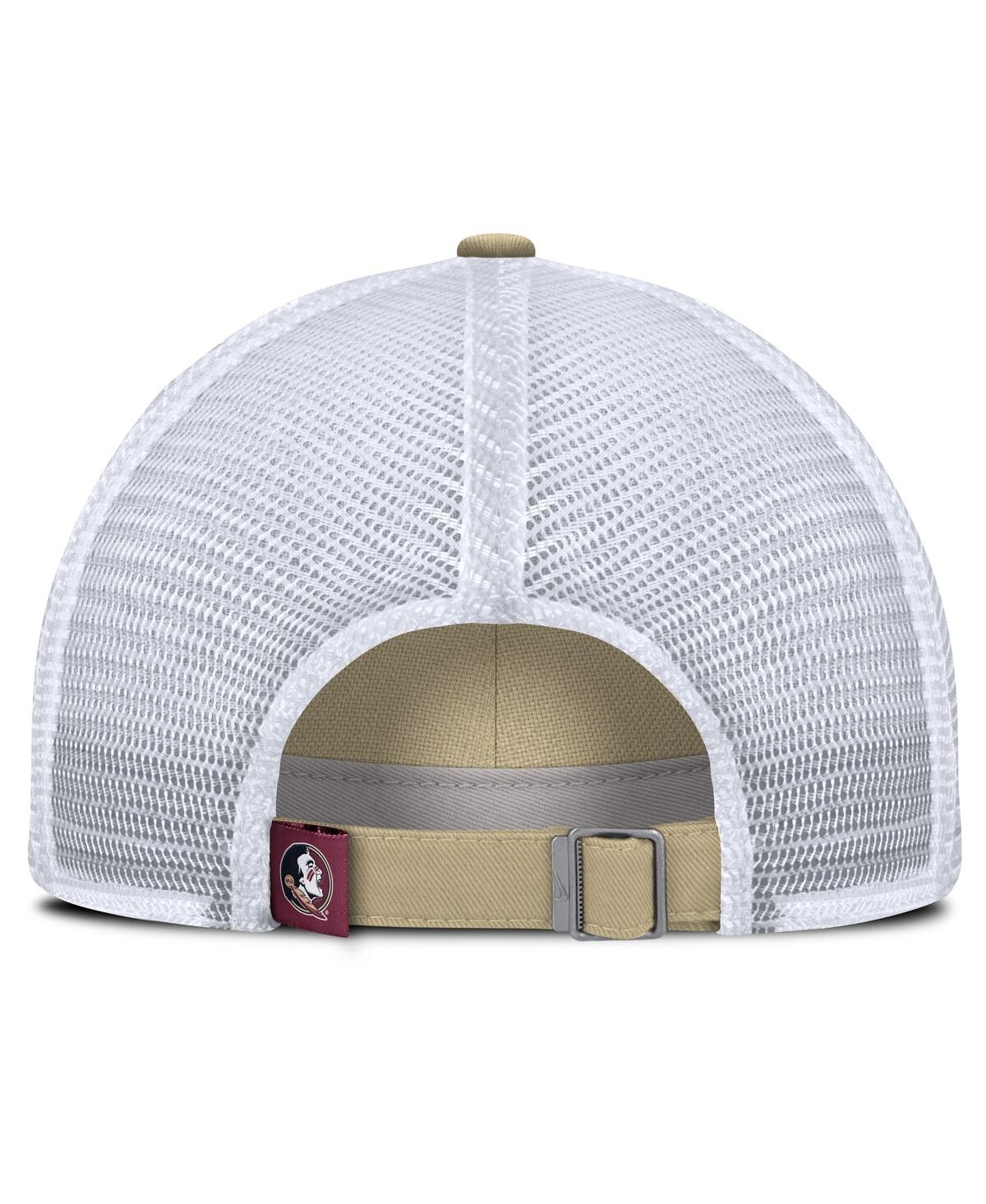 Nike Men's Vegas Gold Florida State Seminoles 2025 Gameday On-field Club Adjustable Trucker Hat In Neutral
