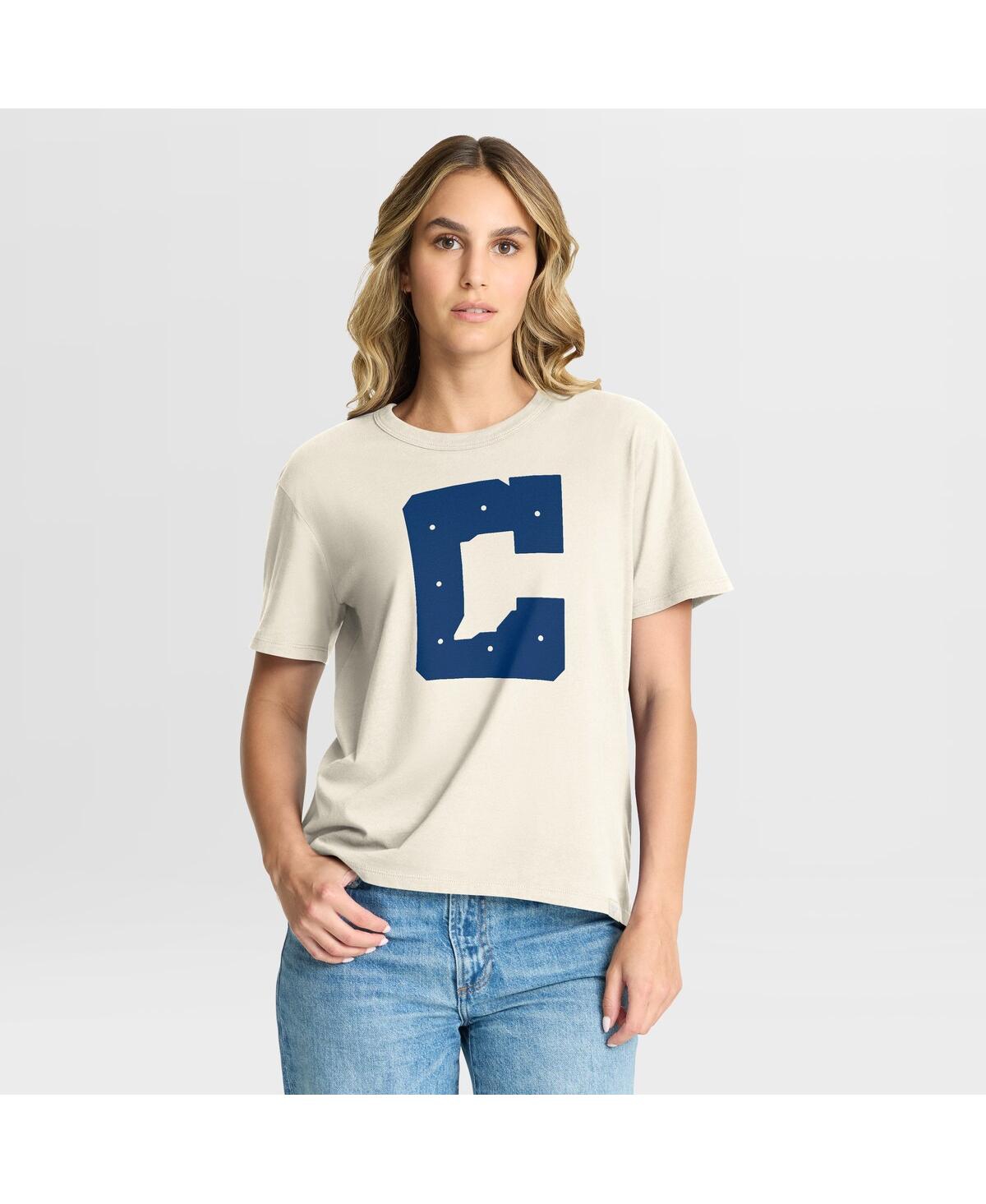 Fanatics Women's Cream Indianapolis Colts Dove Legacy T-Shirt