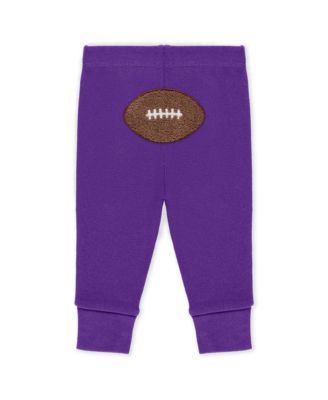 Baby Boys and Girls Newborn 3-Piece Minnesota Vikings Turn Me Around Bodysuits and Pant Set