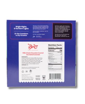 Bright Nights and Northern Lights Caramel Advent Calendar, 25 Pieces