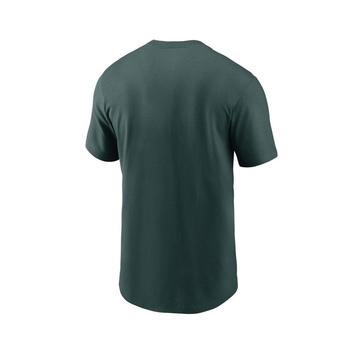 Men's Green Michigan State Spartans Basketball Sparty Sport T-Shirt