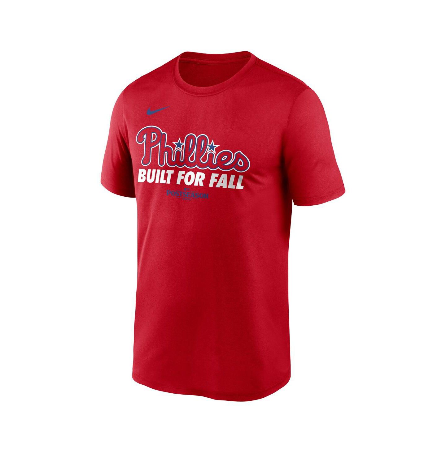 Мужская футболка Nike Red Philadelphia Phillies 2025 MLB Postseason Authentic Collection Legend Dri-FIT — фото 2