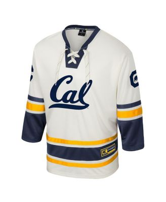 Men's Cream Cal Bears Puck Proud Fashion Hockey Jersey