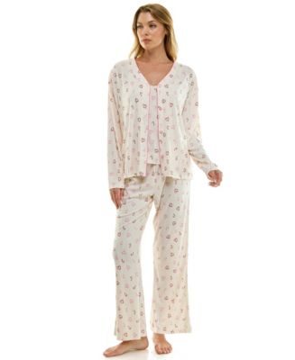 Sincerely Jules Women's 3-Piece Pointelle Set - Macy's 
