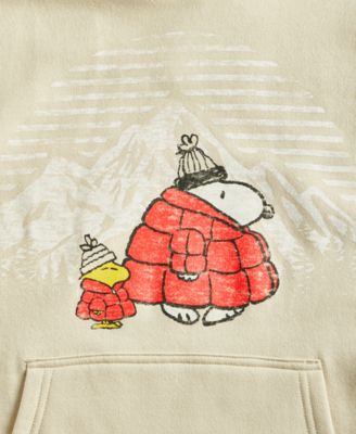Men's Snoopy Mountain Hoodie, Macy's Exclusive