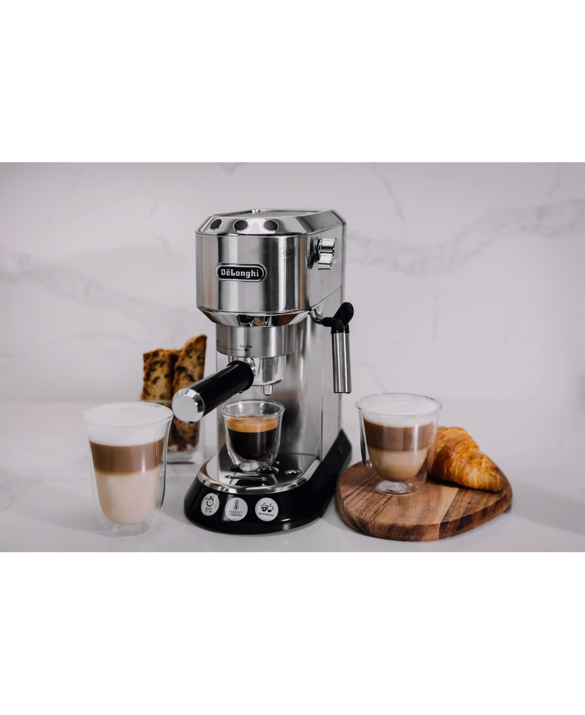 Delonghi Dedica Ec680 15-bar Pump Espresso Maker In Silver