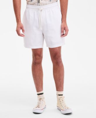 Men's Chase Regular-Fit 6" Linen Blend Shorts, Exclusively at Macy's 