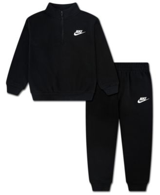 Nike - 4-7 2-Piece Logo Detail Sweatshirt and Jogger Pants Set