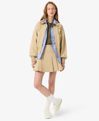 LACOSTE Women's Short Sleeve Slim-Fit Polo Top