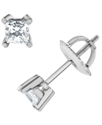 Macy's - Diamond Stud Earrings (1/3 ct. t.w.) in 14K White Gold