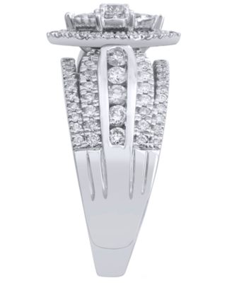 Diamond Ring (1 ct. t.w.) in 14k White Gold
