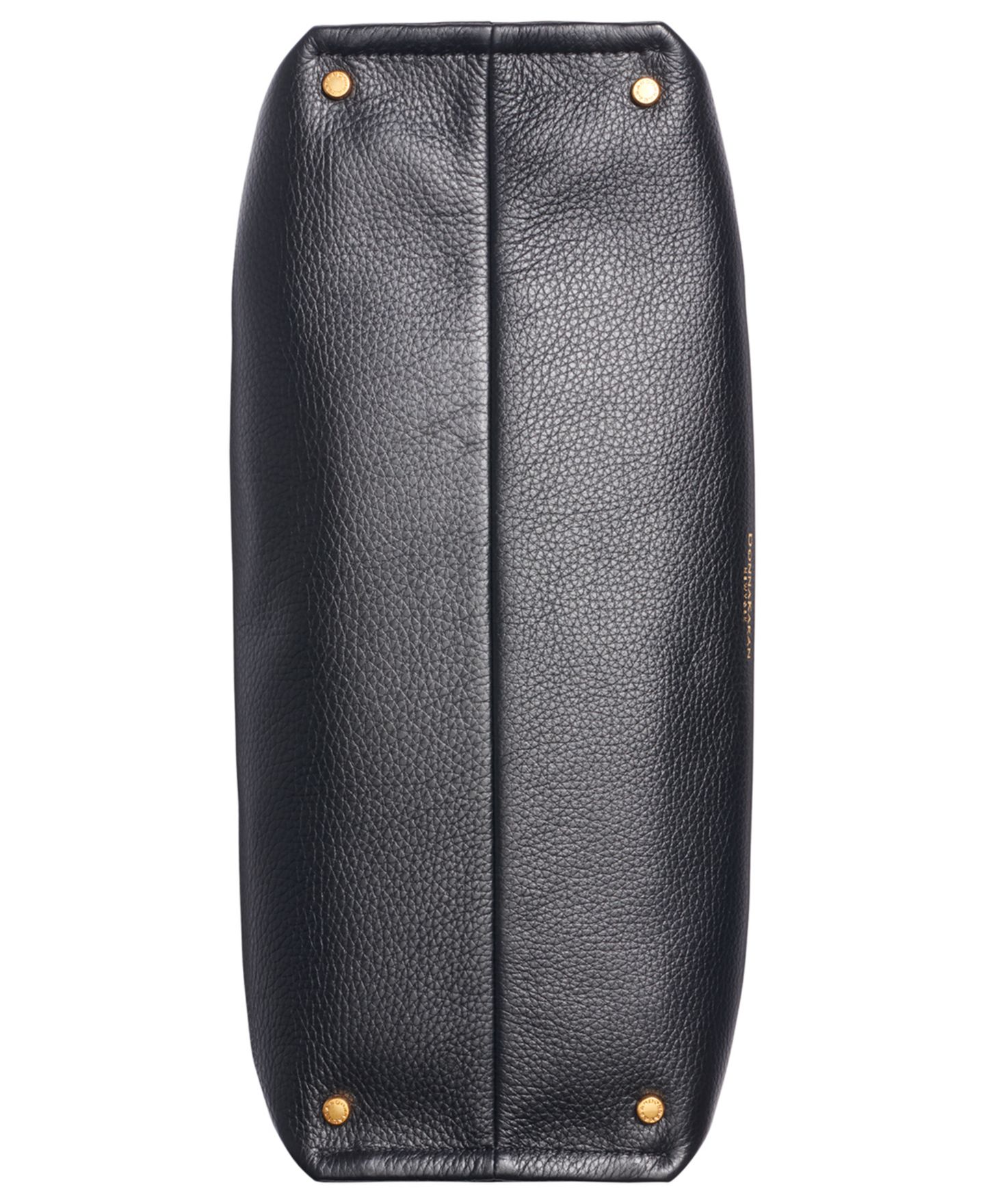 Женская сумка Donna Karan New York Cashmere Leather Medium Tote Handbag, цвет: Чёрный — фото 5