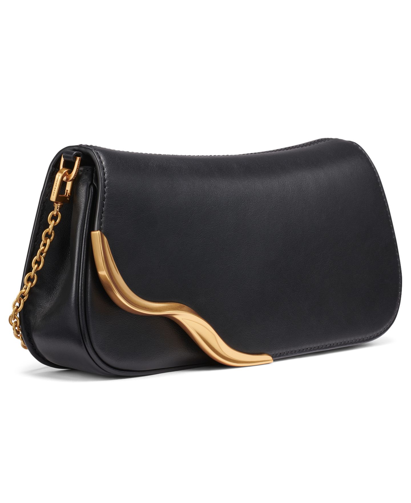 Женская сумка Donna Karan New York Malverne Convertible Small Crossbody, цвет: Чёрный — фото 3