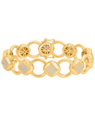 Macy's - Round Diamond Bracelet (1 ct. t.w.) in 14K Yellow Gold