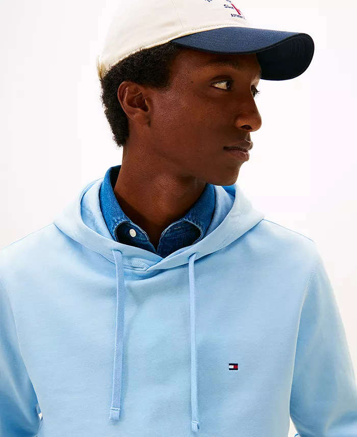 Men's Regular-Fit Essential Terry Hoodie - thumbnail 7