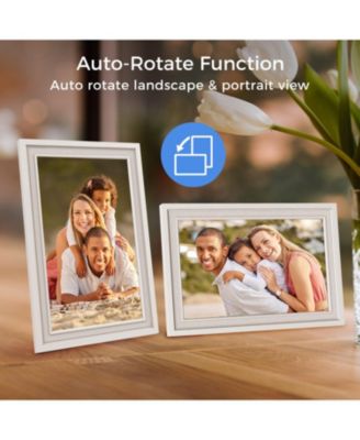 10in Cloud Frame- Easy PhotoShare APP- 20GB Cloud Storage, Auto-Rotate