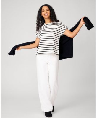 Women's High Rise Flare Twill Pant