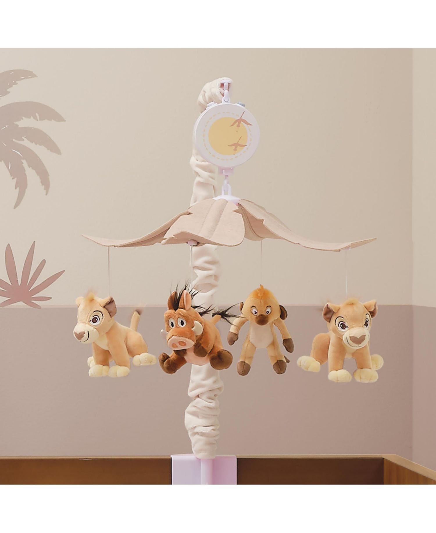 Lambs and Ivy Disney Baby Lion King Safari Musical Baby Crib Mobile Soother Toy