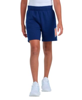 Boys' 8-20 Elastic Waistband Collegiate Fleece Shorts