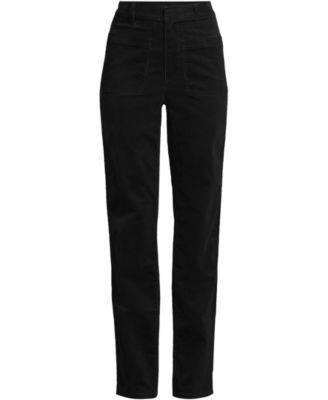 Women's Corduroy High Rise Rail Straight Leg Pants