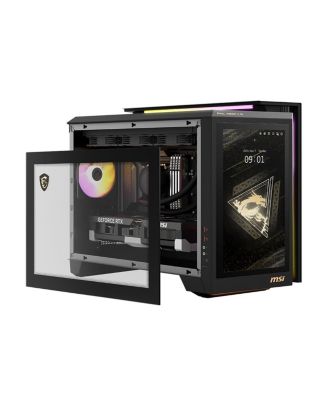 MEG Vision X AI 2nd 2NVZ9-045US Liquid Cooled Gaming Desktop Computer, Intel Core Ultra 9 285K 3.7GHz, 64GB RAM, 2TB SSD, NVIDIA GeForce RTX 5090