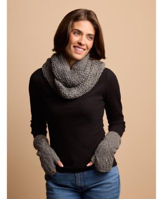 Artisan Woven Karuna Infinity 100% Wool Scarf