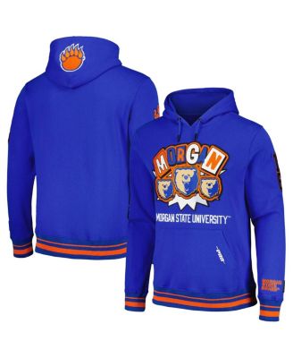 Pro Standard - Men's Royal Morgan State Bears Homecoming Ribbed Fleece Pullover Hoodie